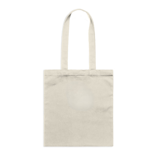 Fraĝffiti™ Parcel Tote in Cream with back-facing crown embroidery