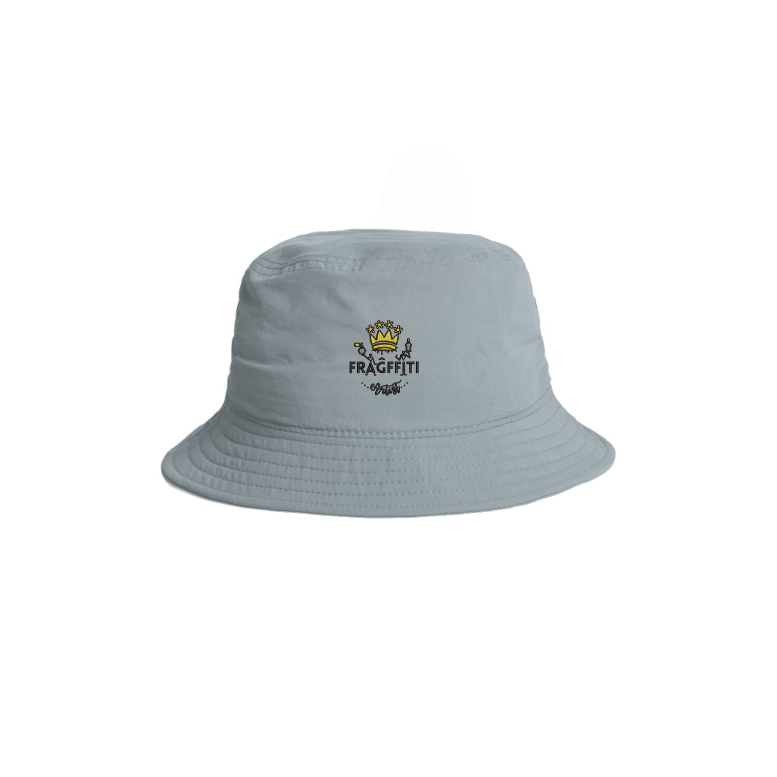 1171 Fraĝffiti™ Women’s Nylon Bucket Hat – Powder