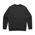 Men’s relax crew in black with crown embroidery (back)