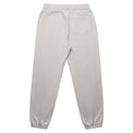 Mens relax track pants in bone with crown embroidery (back)