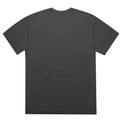 Unisex Heavy Faded Minus Tee in Faded Black, back view