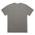 Unisex Heavy Faded Minus Tee in Faded Grey, back view