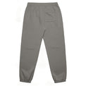 Unisex relax faded track pants in faded grey with crown embroidery – back view