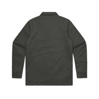 Unisex cypress service jacket, back view