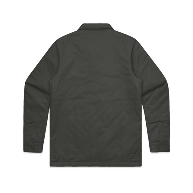 Unisex cypress service jacket, back view