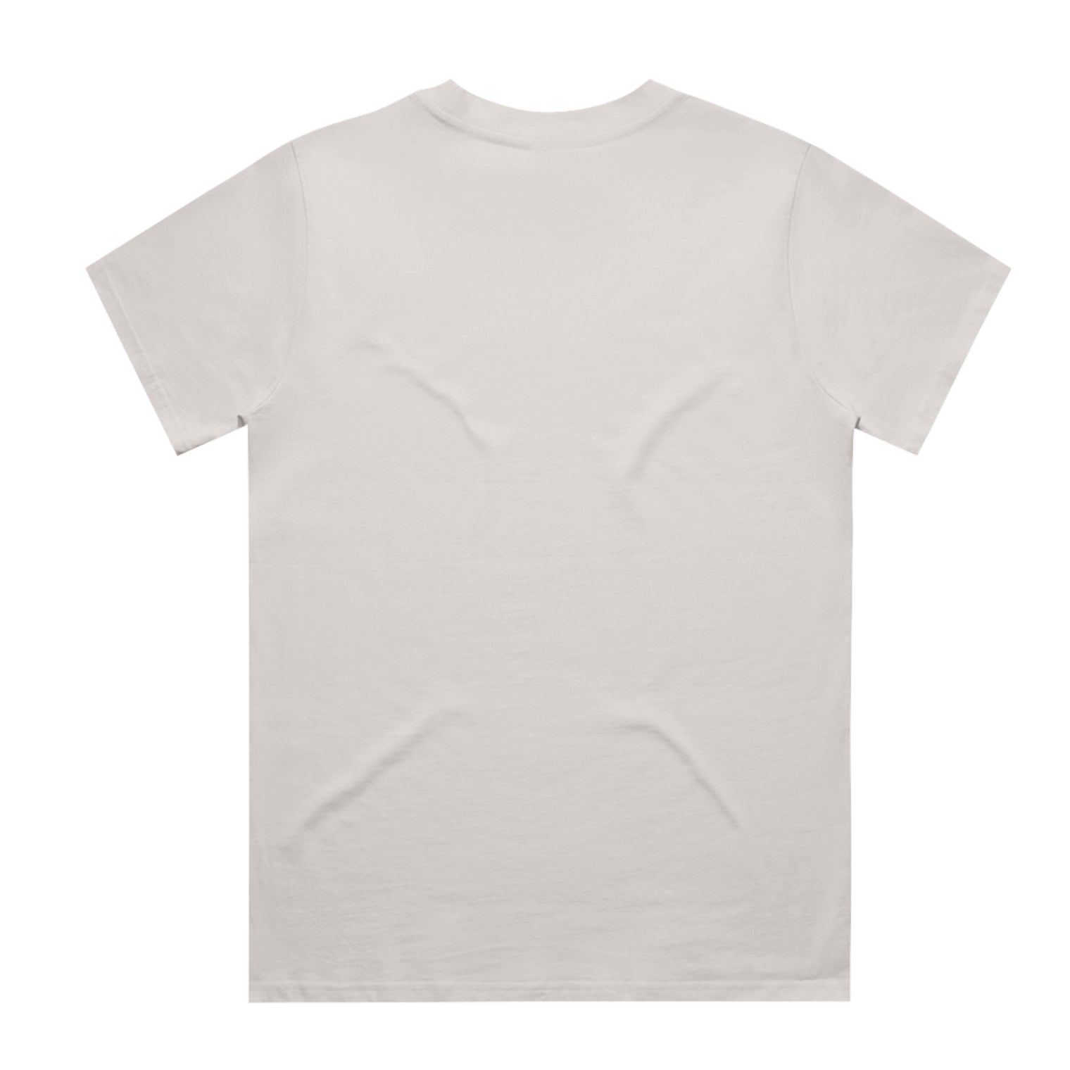 Women’s classic tee in bone with crown embroidery (back)