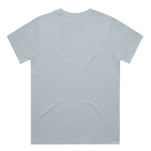 Women’s classic tee in powder with crown embroidery (back)