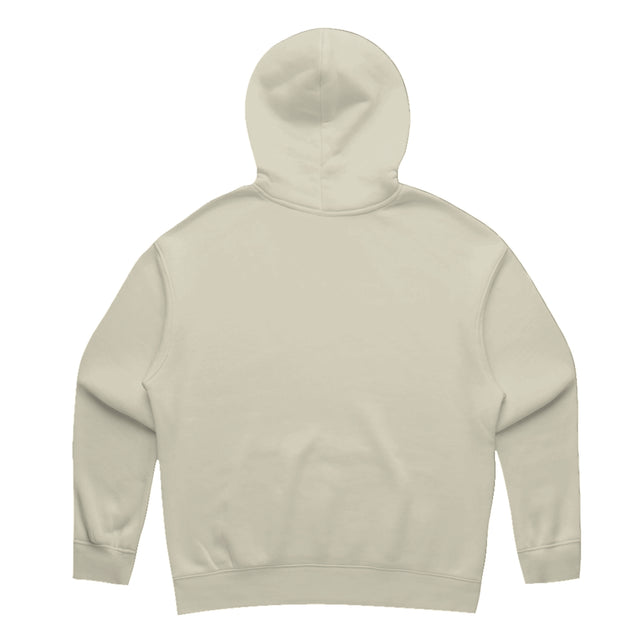 Womens Relax Hood in butter with crown embroidery (back)