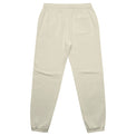 Women's relax track pants in butter with crown embroidery – back view