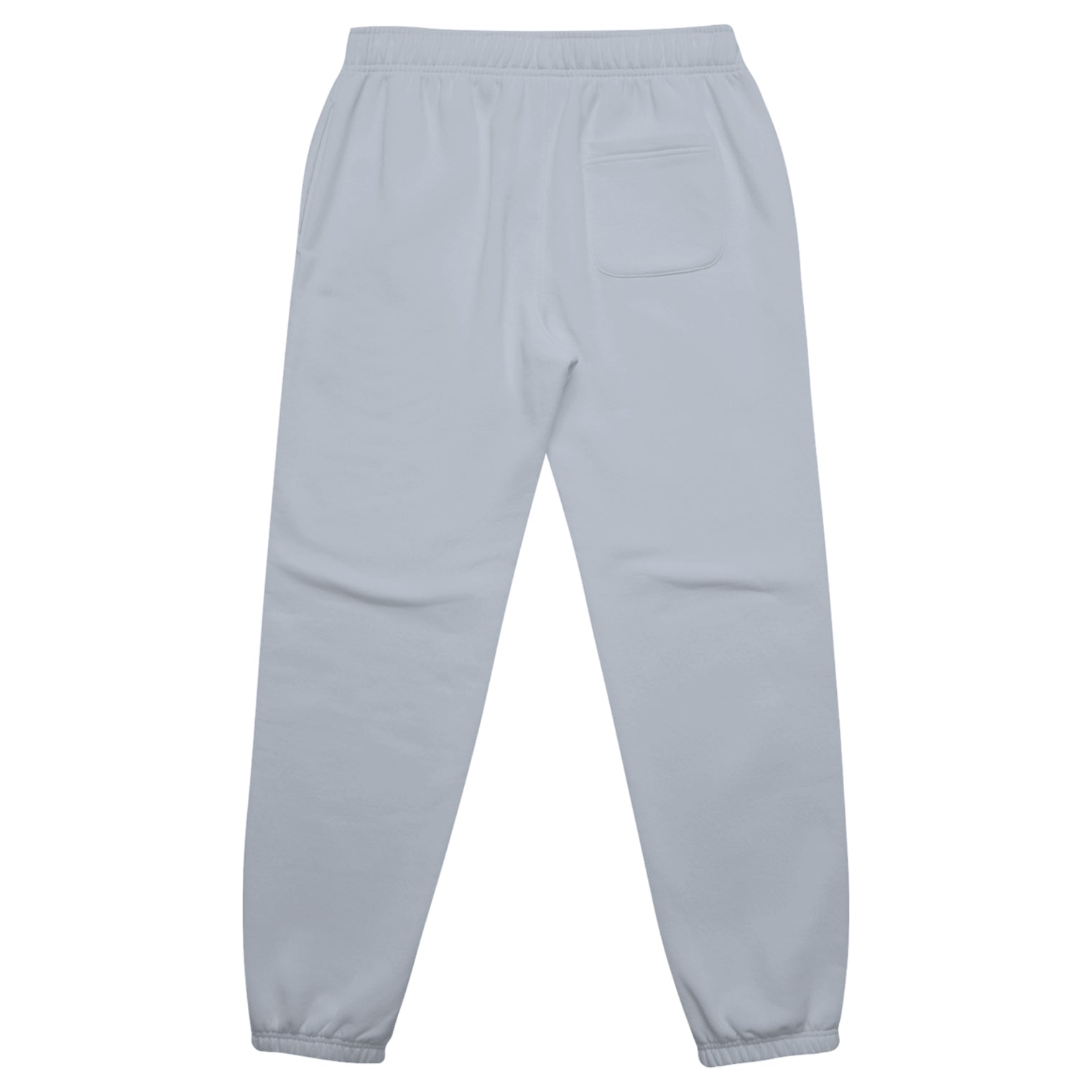 Women's relax track pants in powder with crown embroidery – back view