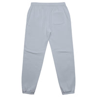 Women's relax track pants in powder with crown embroidery – back view